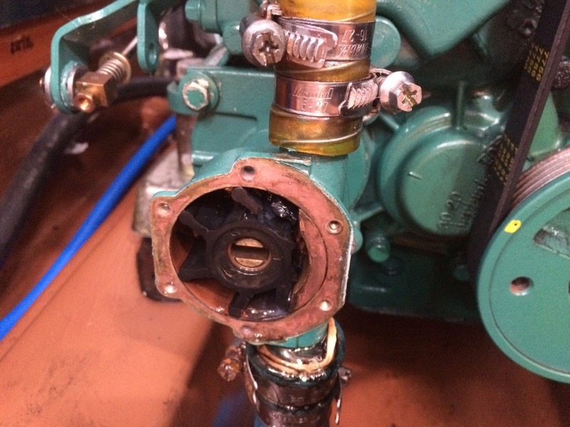 IMG 3035 - Motoralarm, fehlende Abkühlung und Impellerwechsel